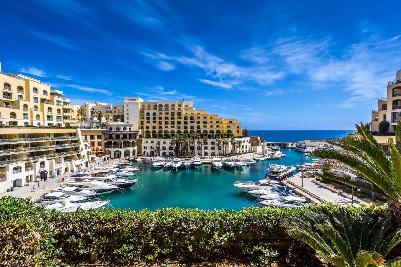 Splendid Seaside Retreat On Spinola Bay Apartment Saint Julian's Bagian luar foto